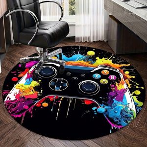 Thảm Điều Khiển Chơi Game Chống Trượt VIKAMA Thảm Giảm Tiếng Ồn Cho Văn Phòng Tại Nhà Ghế Sofa Phòng Khách 100% Thảm Trải Sàn Bằng Polyester