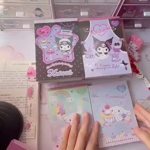 คอลใหม่มาแล้วค่า กระดาษโน้ต ฉีก memo pad + sticker sanrio ขนาด A6 ลิขสิทธิ์แท้ สมุดจด