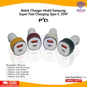 [COD] BATOK CHARGER MOBIL SAMSUNG SUPER FAST CHARGING TYPE C 25W