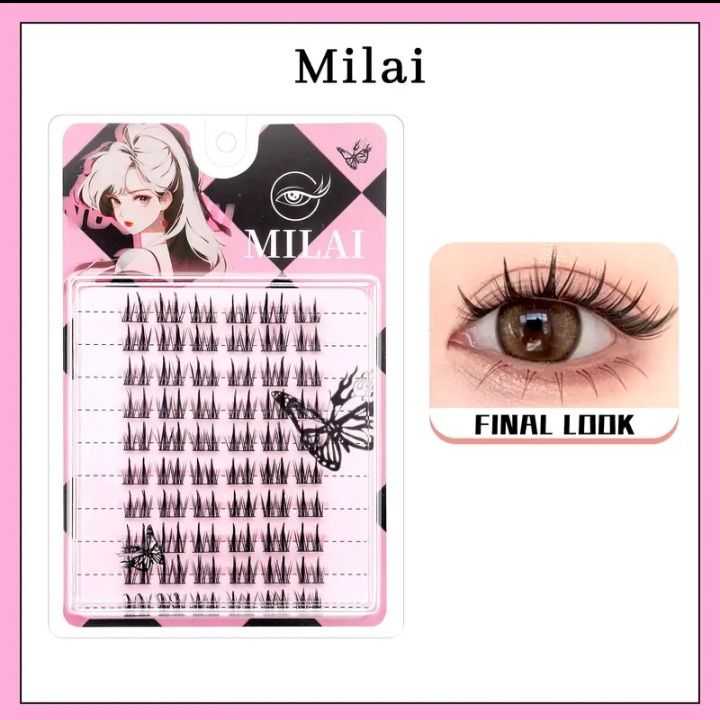 MILAI B09 BULU MATA PALSU KOREAN LOOK EYELASH EXTENSION FAKE LASHES