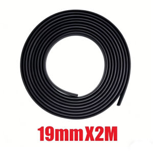2M/4M T-Type Rubber Weather Stripping Universal Vehicle Roof & Windshield Gap Sealing Strip Wind Noise Reduction Dustproof