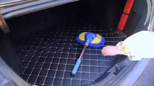 LZD  Rửa Xe Cây Lau Nhà Magic Schenier Lông Mềm Làm Sạch Dụng Cụ Lau Xe Loại Bỏ Bụi Bàn Chải Rửa Xe Tại Chỗ
