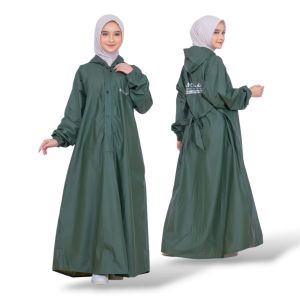 JAS HUJAN GAMIS MUSLIMAH by AKULA best quality pvc 025 tebal&elastis