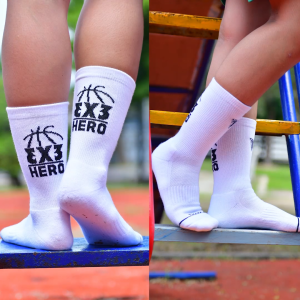 THATA Life Style Socks ถุงเท้าบาสเกตบอล รุ่น HERO 3x3 Street Basketball