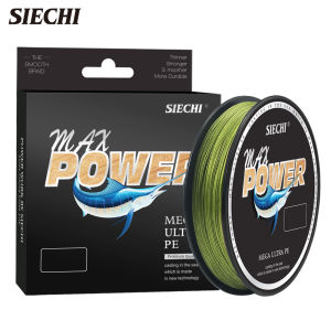 SIECHI Brand X8 500M 150M 100M Thin and Strong 8 Strands Braid line Water based dyeing technology PE Saltwater Fishing Line