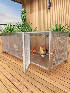 Large Chicken Coop Heavy Duty Chicken Cage for Home Use Automatic Egg Collection Chicken Cage