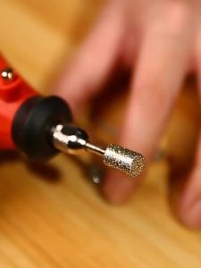 Si Fang | SI FANG Cylindrical Diamond Burr 3mm Shank Grinding Bit Stone Jade Carving Grinding Engraving Drill Bit Dremel Rotary Tools