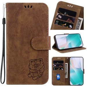 Ốp Điện Thoại Bằng Da Từ Tính Cho Xiaomi Có Khe Cắm Thẻ Nắp Gập Dạng Ví Chống Trầy Xước Chất Liệu Da PU Cao Cấp
