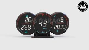 G17 HUD DIGITAL CAR INSTRUMENT GPS METER INDIKATOR MOBIL BEIDOU CHIP