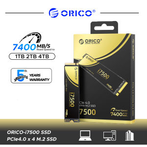 ORICO NVMe PCle 4.0 SSD 7400MB/s Read Speed SLC+HMB Cache ECC Error Correction Enhanced Master Control MAP1602  Up to 4TB Capacity
