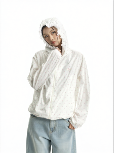 dangerouspeople | Roses Printed Breathable Outdoor Hoodie