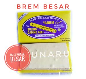 Brem Suling Gading Besar Khas Madiun Mega Rasa Asli Jumbo