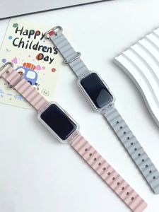 Ocean Silicone Strap+case For Huawei Band 8 9 Watchband Soft Sport Wristband Correa for HUAWEI band