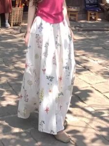 XUECAIQI | Large Size Mood Enhancing Slimming Summer Dress Set