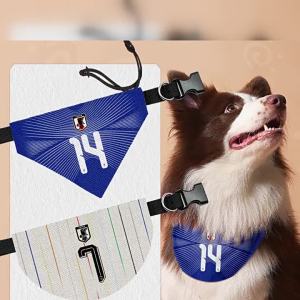 LEXI | Soccer Fan Pet Bib Triangle Scarf