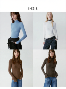 INSIS FEMME | Machine Washable Semi High Neck Winter Knitwear