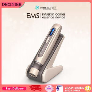 Hydra bút H5 EMS microneedling bút với 2 cái 12 pin Cartridge 4-cực EMS tự động Huyết thanh Applicator mặt chăm sóc làm đẹp da