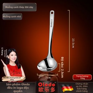 Olodo | Muỗng Sup Dài Tay Cầm Lớn Chất Lượng Cao
