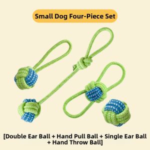7o | Durable Chewing Knot Rope Ball Toy