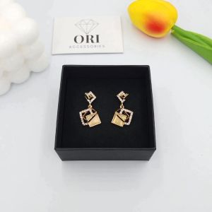 Khuyên tai hình học Egan sang trọng cao cấp ORI ACCESSORIES B016