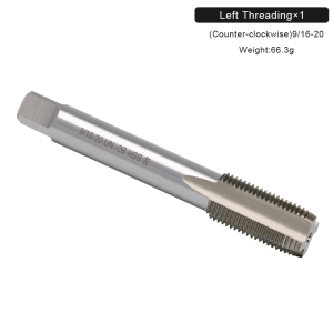 Bicycle Crank Pedal Thread Tap High Speed Steel Left Right Hand Thread Repair Drill Bits Road Bike Crankset 9/16 Wire Tap Tools