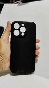 Case iPhone 15 Pro & 15 Pro Max Softcase PREMIUM BLACK MATTE CAMERA PROTECTION Casing Hp iPhone 15 Pro - 15 Pro Max