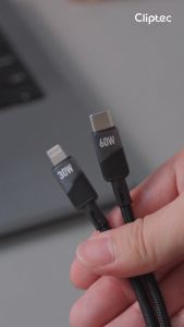 CLIPTEC MCC214 AUTO-CUT FAST CHARGING CABLE 5A 1.2M