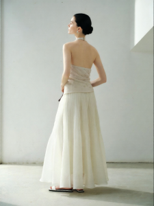 Elegant High-quality Mermaid Pleated Skirt