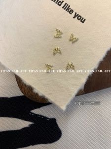 Yifannail [a Chaplet and Official Robes] Chinese Style Traditional Xiuhe Wedding Nail High-Definition Zircon Phoenix Nail Ornament R20