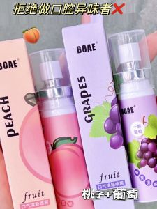 Xịt Làm Mát Hơi Thở Hương Vị Cam Cầm Tay Hương Trái Cây Lâu Dài 20ml Của Boae Để Chăm Sóc Răng Miệng