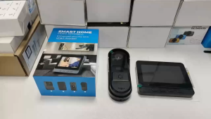 [✅SG Ready Stock] Smart Tuya Wireless Video Doorbell with Peephole Camera 4.3inch WiFi Viewer PIR Motion Waterproof