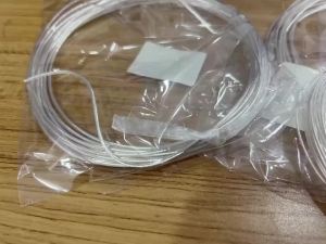 1pcs 14/16/18/19/20/22/23/24/26 AWG Silver Plated OCC FEP Wire High Purity OFC Copper Wire DIY Amplifier Headphone Speaker Cable