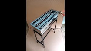 Alat pemanggang Panggangan BBQ grill sate portable gas stainless