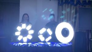 Apollo UFO Solar Light ไฟโซล่าเซลล์ ไฟถนน 7000W ไฟพลังแสงอาทิตย์ โซล่าเซลล์ ตรวจจับการเคลื่อนไหวได้ รุ่น AUS-07 วัสดุทนแดด ทนฝน ทนทาน