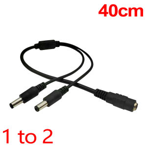 5.5mm 2.1mm 1 To 2/3/4/5/6/8 Way DC Power Splitter Cable 5V 12V Power Adapter Connector Cord For LED Strip Lights CCTV Camera