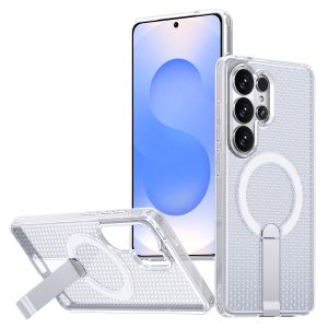 szhaiyu | Heat Dissipation Stand Phone Case for Samsung S26 S25 Ultra S24 Plus A57 A37 A56 A36 A16 A06 Magnetic Wireless Charging Cover