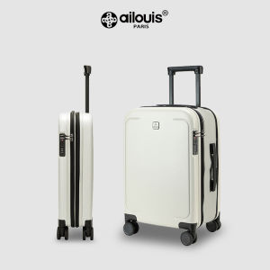 Ultra-Thin Expandable Folding Luggage with 360-degree Wheel and Password Lock Rod for Women Large Capacity