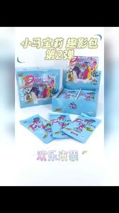 Kad Mainan My Little Pony Pakej Lengkap Versi Kedua Kotak Penuh Kad CR SC Kad Asli Mainan Kanak Kanak Perempuan Koleksi Card Game My Little Pony Card Fun Film Pack Girl Toys Sc Card Card Box Book 卡游小马宝莉卡片趣影包第二弹一整盒正版女孩玩具SC卡牌分卡盒册 A366