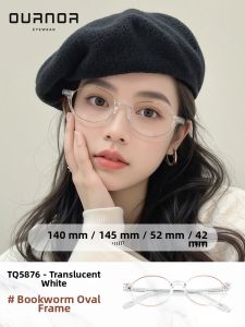 OURNOR | Round Small Frame Nerd Anti-Blue Light High Prescribed Womens Eyeglass Frames