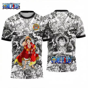 Bandai | Japan One Piece Luffy Football Jersey Men T-shirt Kids Football Special Jersey Kit Adult Mens/Womens Quick-Drying Sweatshirt