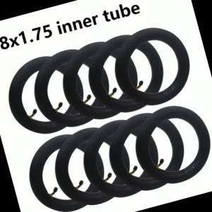 8-Inch 8X1.75 Inner Tube Suitable for Motorcycle Electric Scooter Childrens Stroller 8x1 1/4 200x45 Inner Tube Replacement