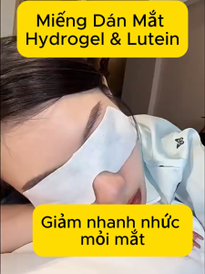 [Miếng Dán Mắt Hydrogel & Lutein Ice Eye Mask] – giảm thâm mờ bọng giảm nhức mắt (Túi 5 miếng và Túi 10 miếng )