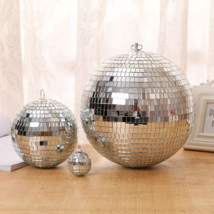 Mirror Reflective Ball Bar Disco Wedding Ins Cake Decoration Ball Christmas Ball Decoration Props Holiday Decoration