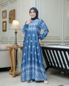 Gamis Silk import Terbaru // Gamis Lebaran Mewah // Gamis Busui