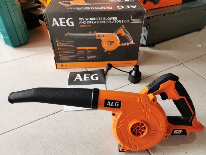 Air Blower Machine Aeg Cordless Blower NEW AEG 18V Fusion Stealth