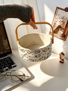 Food Storage Basket Ceramic