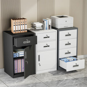 File Under-desk Storage Cabinet Multiple Drawers with Password