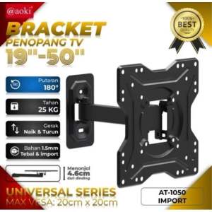 Bracket TV AT-1050 / PENOPANG TV / BREAKET TV AOKI  Bagus Murah MJ Elektric