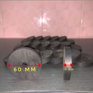 10 long đền cao su phi 60 dày 10 (6cmx1cm)