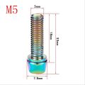 Krsct, Ốc Vít Tay Lái Xe Đạp Đường Cao Tốc Núi Đầy Màu Sắc Mạ Titan, Ốc Vít M5 * 18Mm M6, Giá Đỡ Bình Nước, Ốc Vít. 